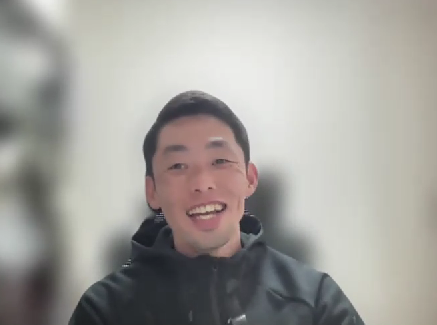 ハヤパスの代表片山様とZOOMしているところ