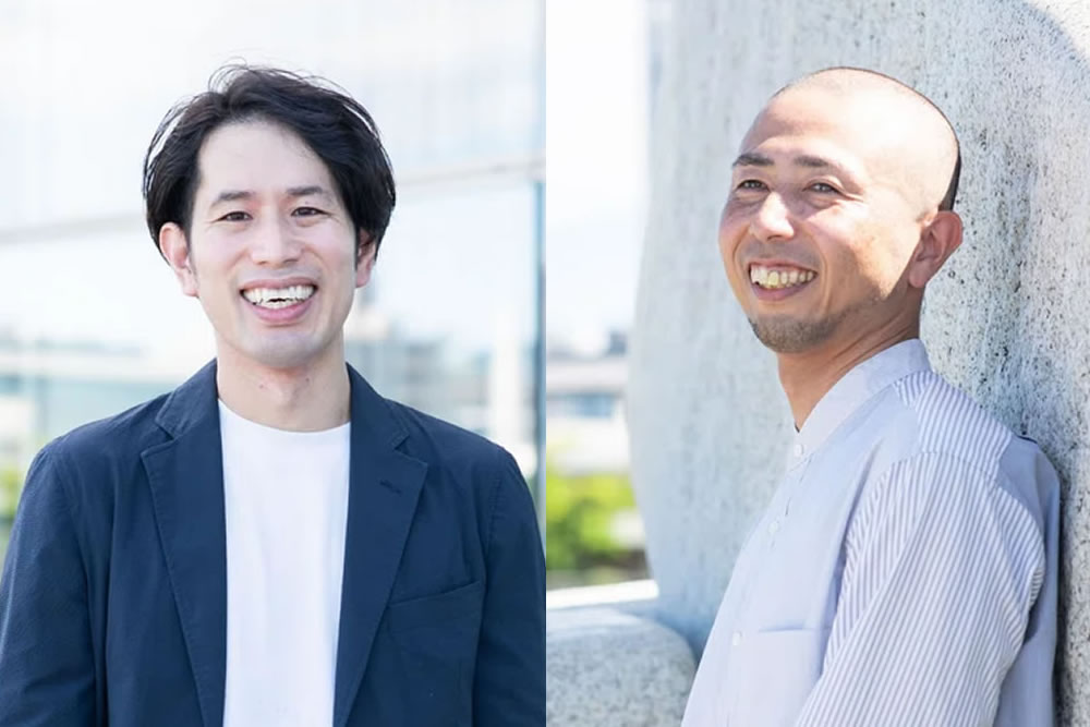 代表の丹羽野様と取締役の近藤様