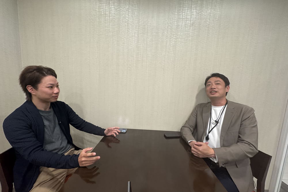 株式会社VAZ TWO CEO 角田健様とスルーグッド代表 田中